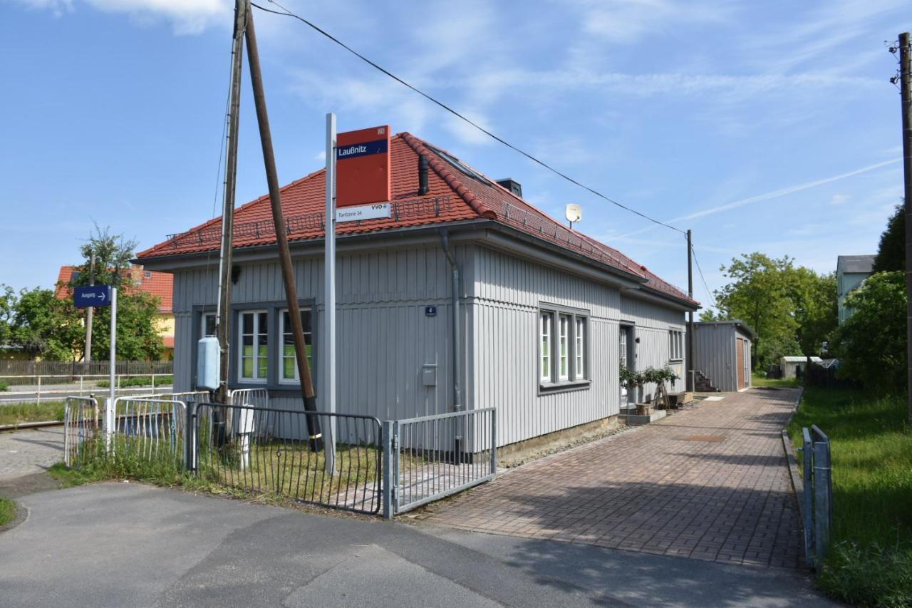 Bahnhof Laussnitz Lejlighed Eksteriør billede